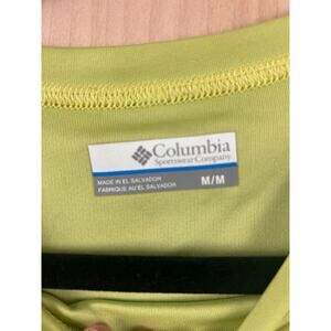 Columbia PFG Performance Fishing Long Sleeve Shirt Green Men’s M